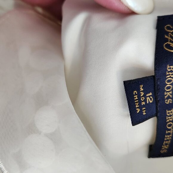 Beautiful Vintage 346 Brooks Brothers Women's Top - Size 12 - New with Tags 60s - Picture 8 of 8